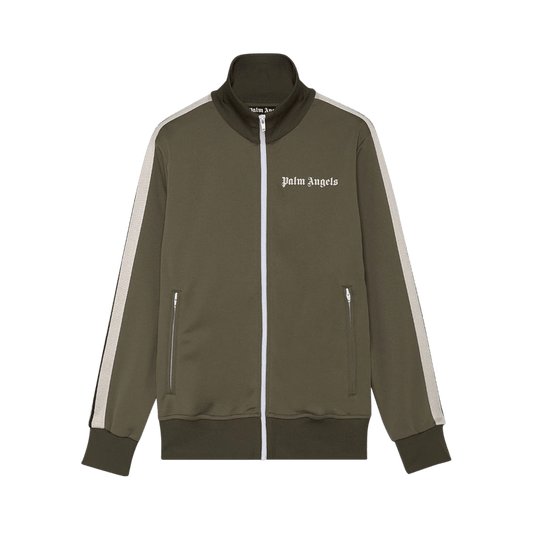 Palm Angels Classic Track Jacket 'military/off White'