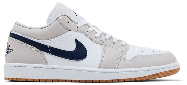 Jordan 1 Low Midnight Navy Neutral Grey
