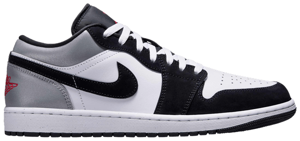 Air Jordan 1 Low Se 'white Black Matte Silver'