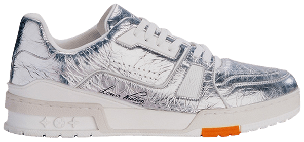 Louis Vuitton Trainer Sneaker 'silver'