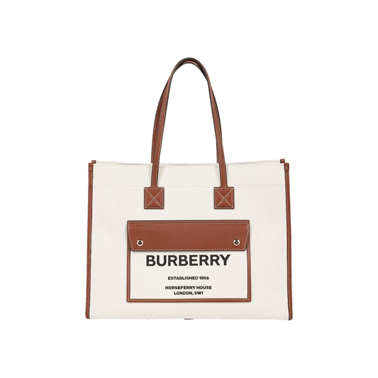 Burberry Shopper Bag 'natural/tan'