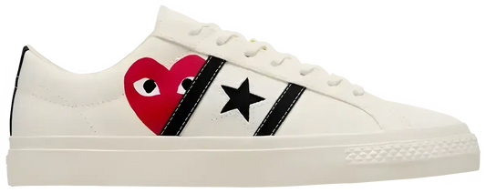 Converse X Play Comme Des Garçons One Star Academy Pro Beige