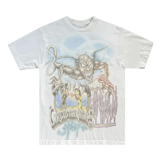 Cactus Jack By Travis Scott Utopia Circus Maximus Tour Iii Tee 'white'