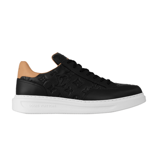 Louis Vuitton Beverly Hills Sneaker 'black Brown Monogram Embossed'