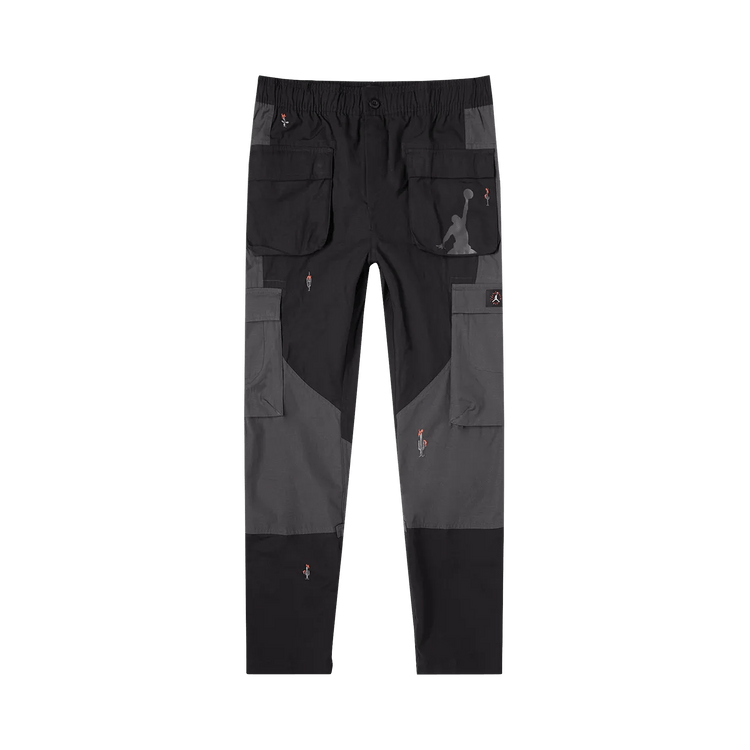 Cactus Jack By Travis Scott X Air Jordan Cargo Pant 'black/smoke Grey'