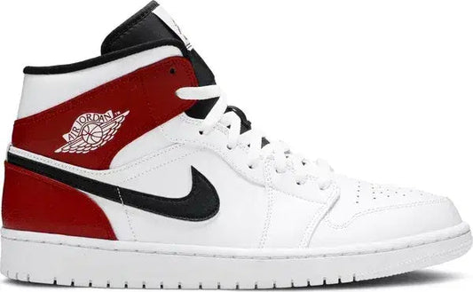 Air Jordan 1 Mid 'white Chicago'