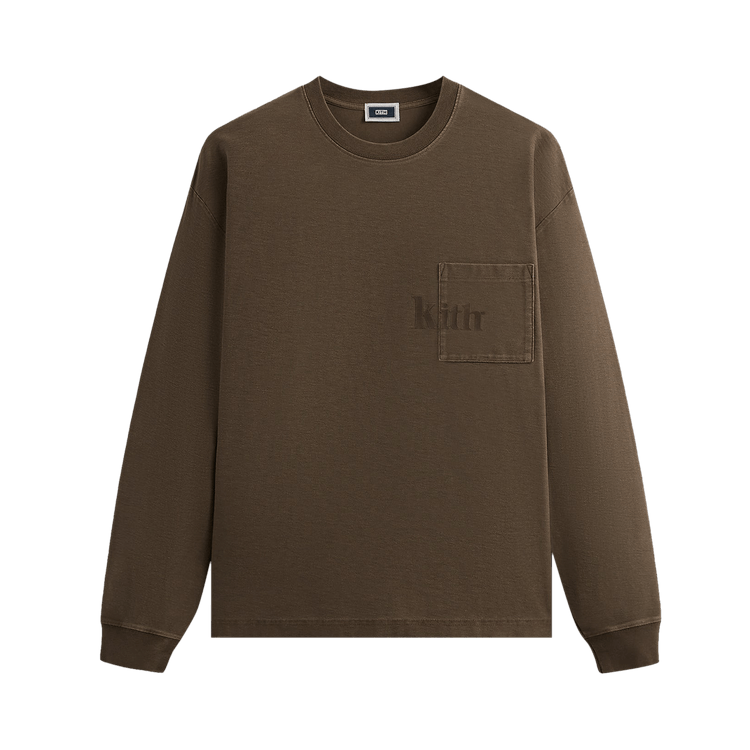 Kith Long Sleeve Quinn Tee 'marl'