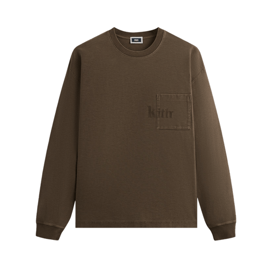 Kith Long Sleeve Quinn Tee 'marl'