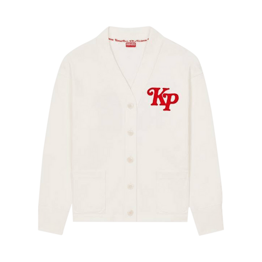 Kenzo X Verdy Embroidered Sweatshirt Cardigan 'off White'