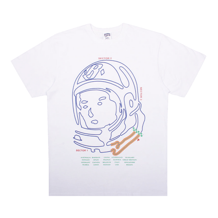 Billionaire Boys Club Bb Track Short Sleeve Tee 'white'