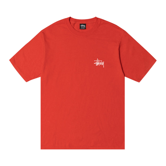 Stussy Basic Pigment Dyed Tee 'tomato'