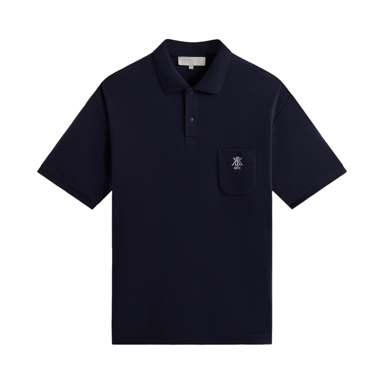 Kith Ethan Pique Polo 'nocturnal'