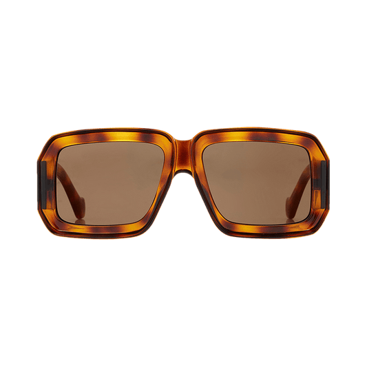 Loewe X Paula's Ibiza Mask Sunglasses 'dark Havana/brown'