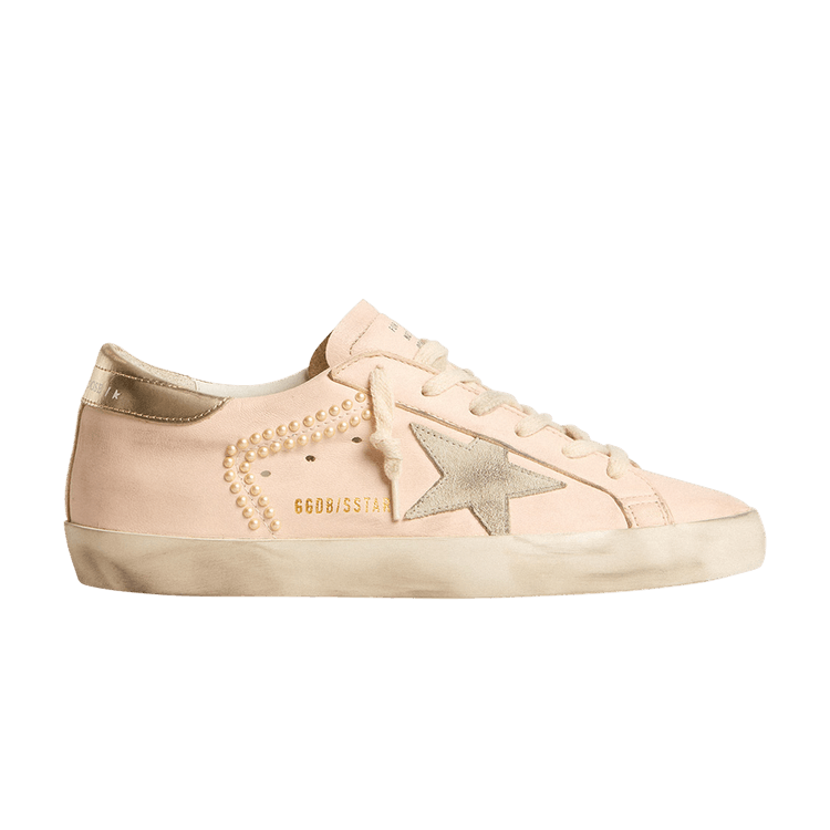 Golden Goose Wmns Superstar 'light Pink Pearls'