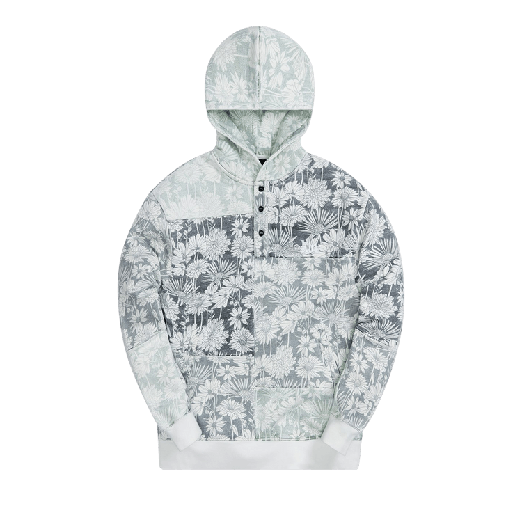 Kith Aster Floral Williams Iv Pullover 'stadium'