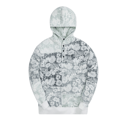 Kith Aster Floral Williams Iv Pullover 'stadium'