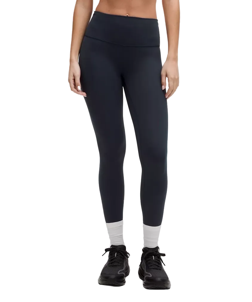 Lululemon Wunder Train High Rise Tight 28" True Navy