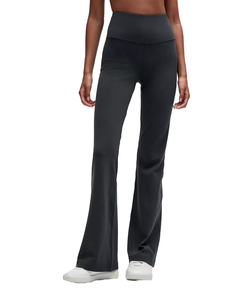 Lululemon Groove Nulu Super High Rise Flared Pant Graphite Grey