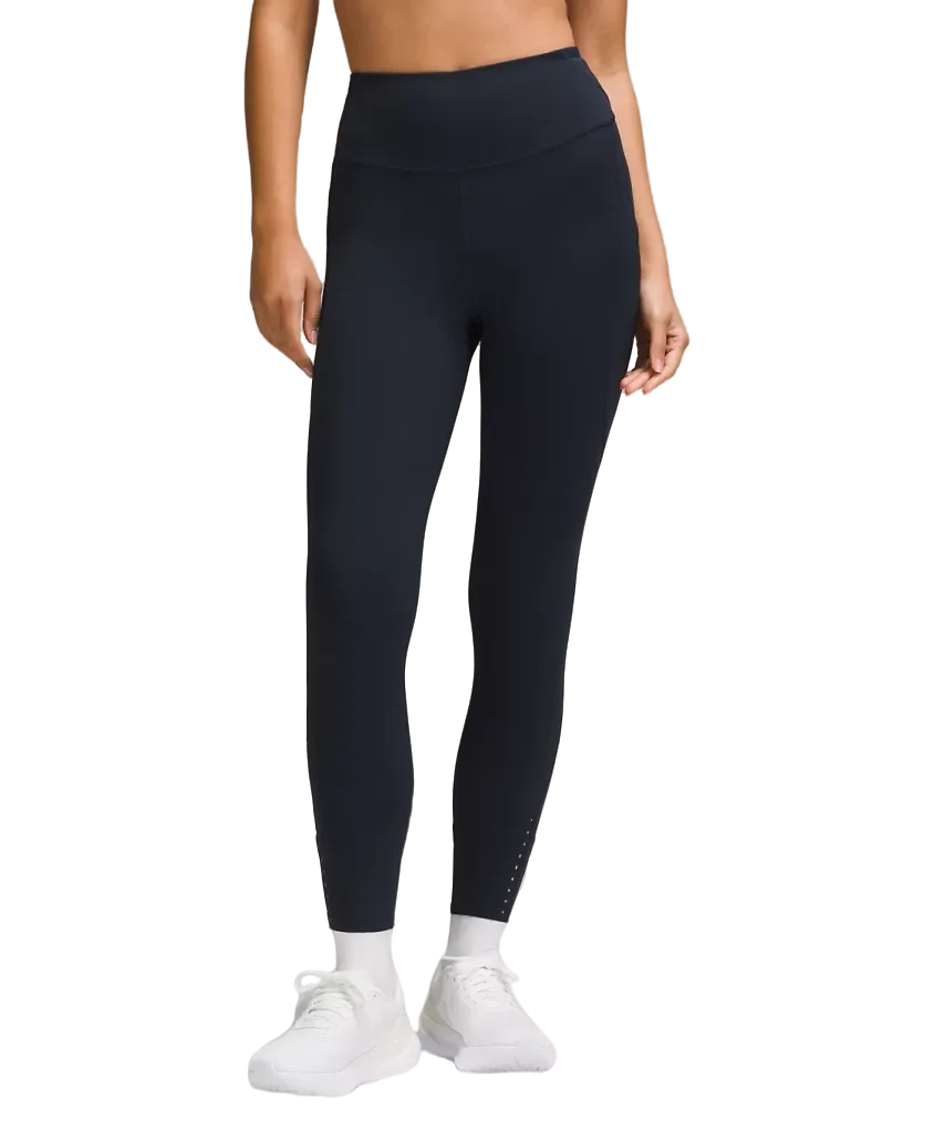 Lululemon Fast And Free High Rise Tight 25” Pockets Updated True Navy