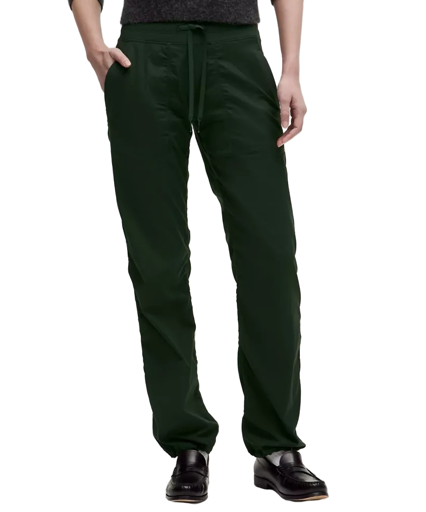 Lululemon Dance Studio Mid Rise Pant Regular Rainforest Green