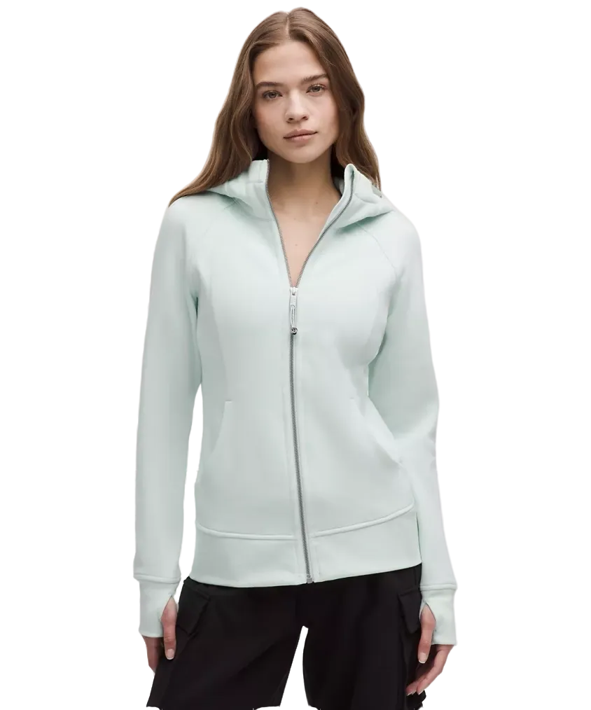 Lululemon Scuba Full Zip Hoodie Mint Breeze