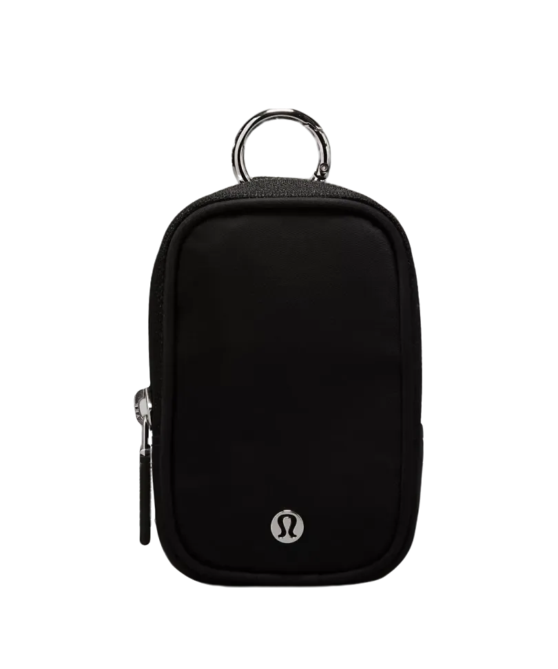 Lululemon Clippable Nano Pouch Black