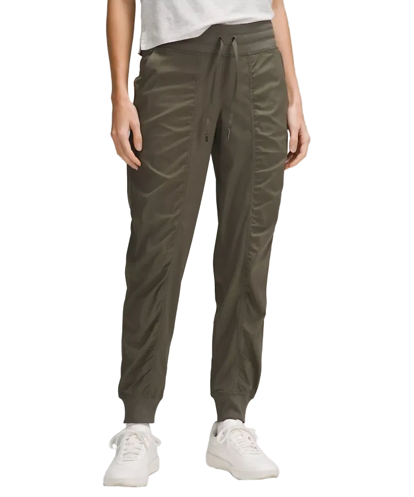 Lululemon Dance Studio Mid Rise Jogger Full Length Army Green