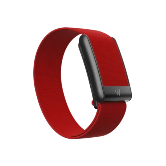 Whoop 5.0 Coreknit Cardinal Band (12 Month Peak Subscription Included)