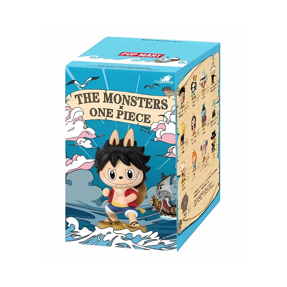 Pop Mart Labubu The Monsters X One Piece Series Single Blind Box