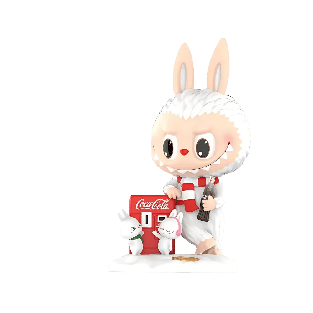 Pop Mart Labubu The Monsters Coca Cola Series Little Snowman Figure