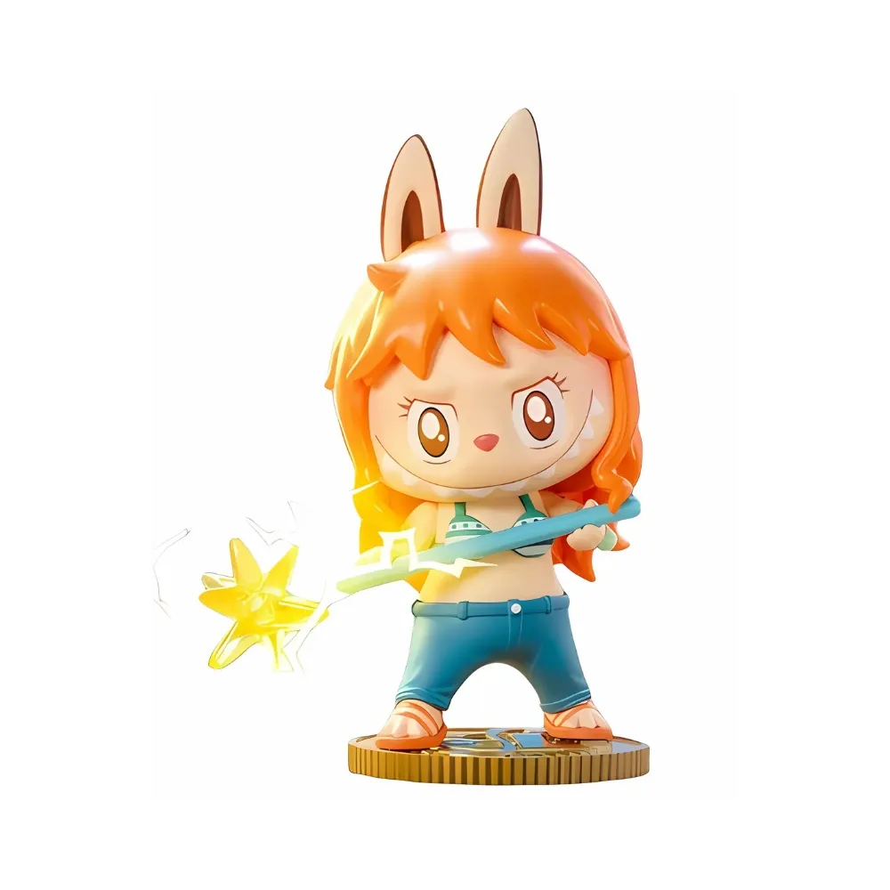 Pop Mart Labubu The Monsters X One Piece Series Nami Figure