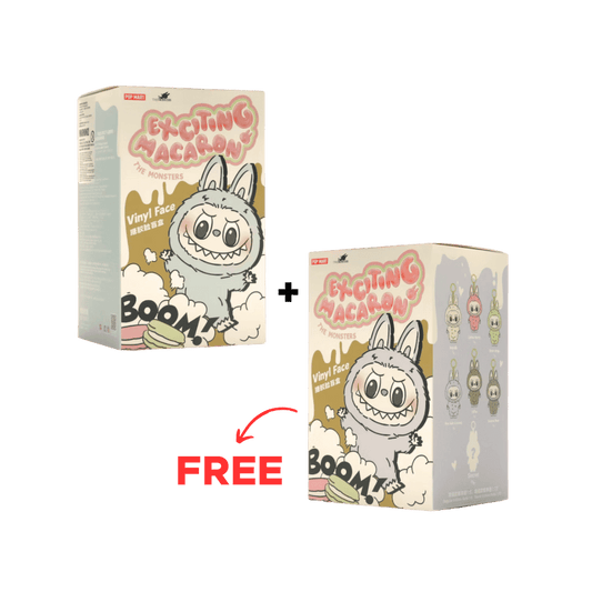 Pop Mart Labubu The Monsters Tasty Macarons Vinyl Face Sealed Case Pack Of 1