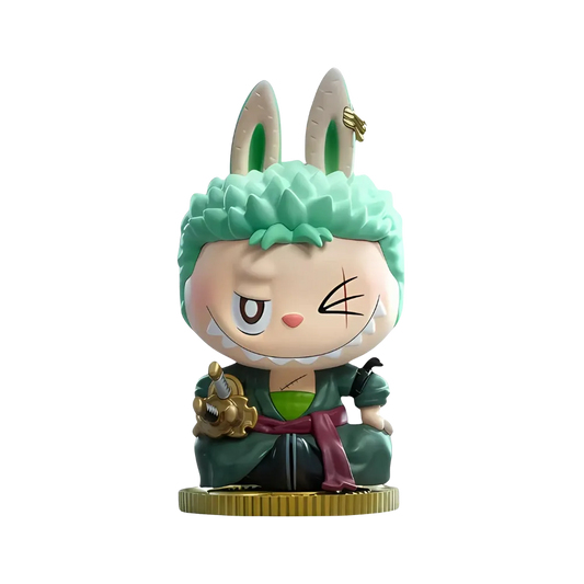 Pop Mart Labubu The Monsters X One Piece Series Roronoa Zoro Figure