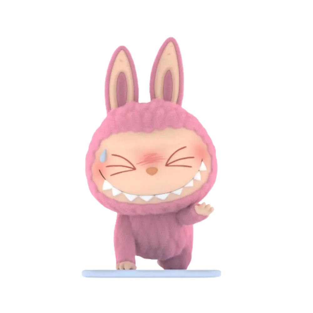Pop Mart The Monsters Labubu Lazy Yoga Series Sweating Figure