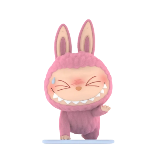 Pop Mart The Monsters Labubu Lazy Yoga Series Sweating Figure