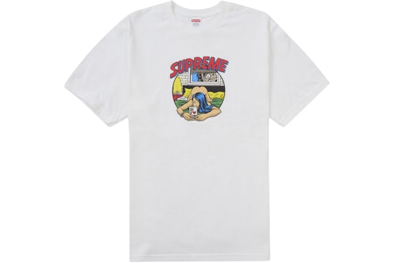 Supreme Bedroom Tee (ss25) White