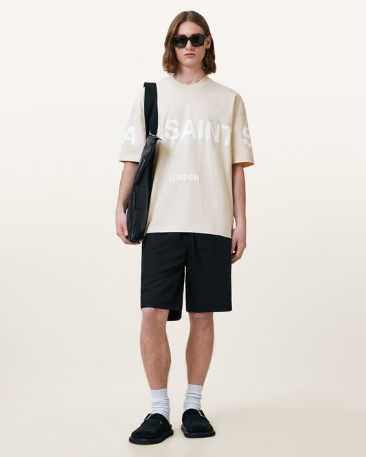 Biggy Oversized Logo Print T Shirt