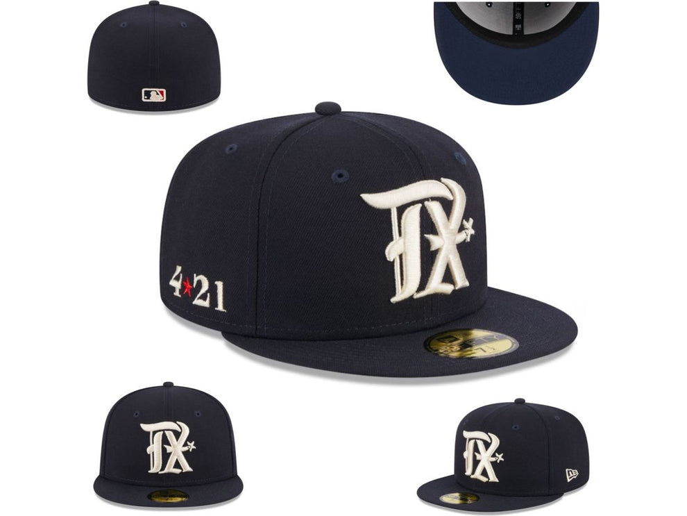 Mens New Era Navy Texas Rangers 2023 City