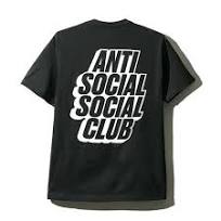 Anti Social Social Club Blocked Logo Tee Black