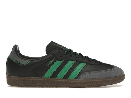Adidas Samba Og Black Green (women's)