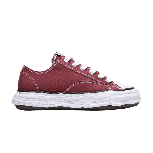 Maison Mihara Yasuhiro Peterson 23 Og Sole Canvas Low 'bordeaux'