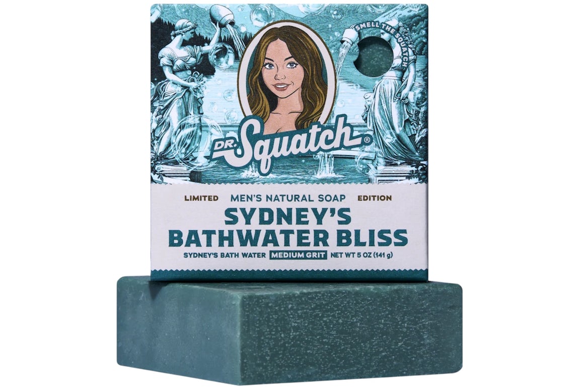 Dr.squatch Sydney's Bathwater Bliss Limited Edition Natural Soap