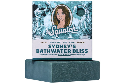 Dr.squatch Sydney's Bathwater Bliss Limited Edition Natural Soap