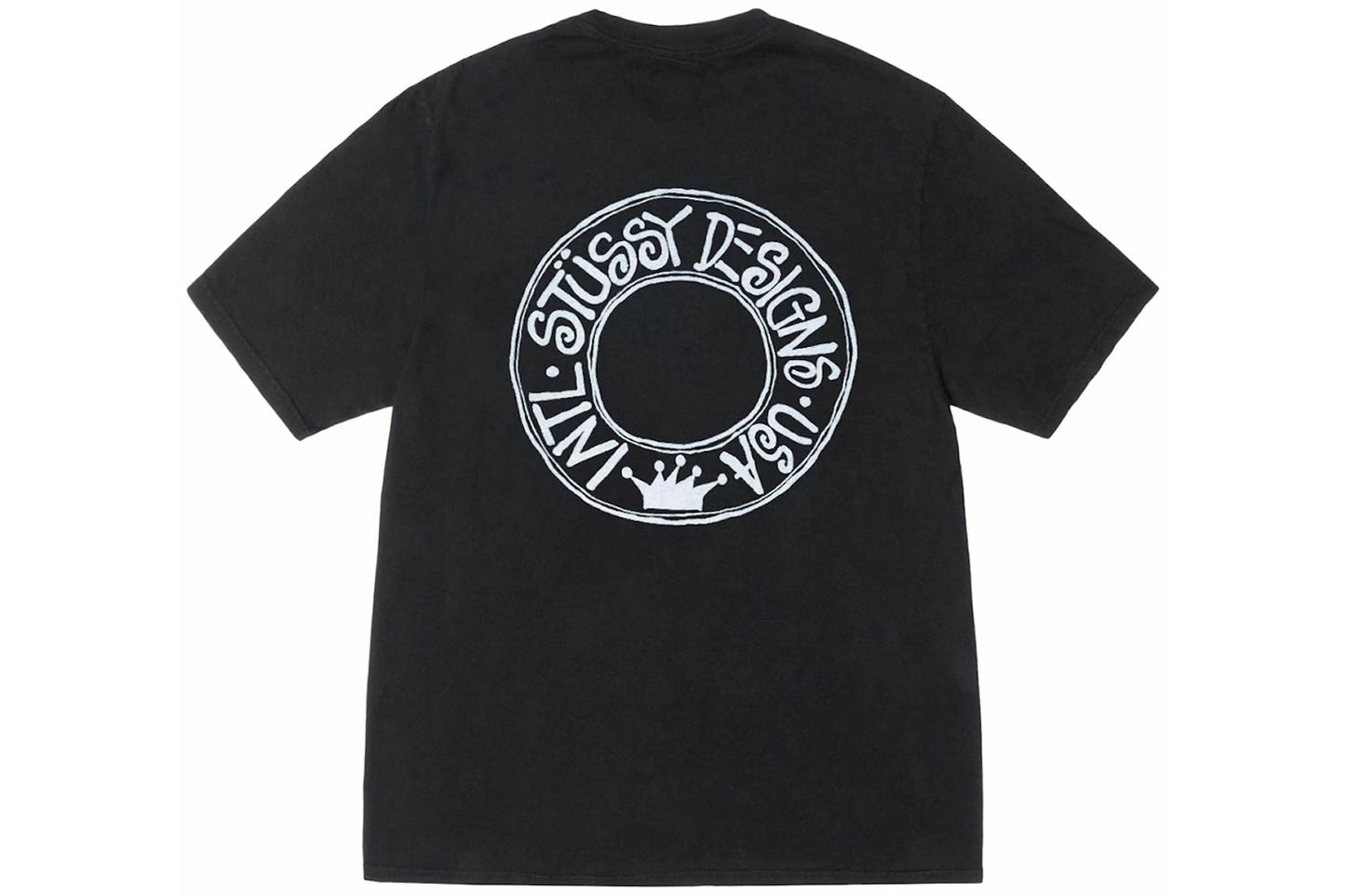 Stussy Buana Pigment Dyed Tee Black