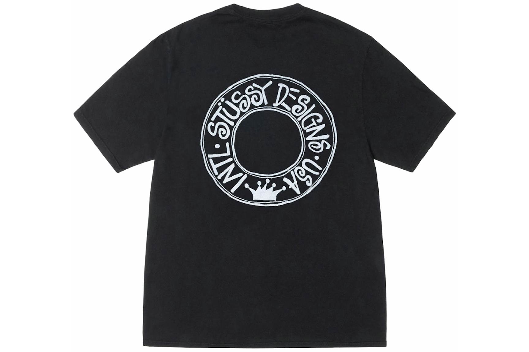 Stussy Buana Pigment Dyed Tee Black