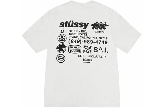 Stussy Dna Pigment Dyed Tee Natural
