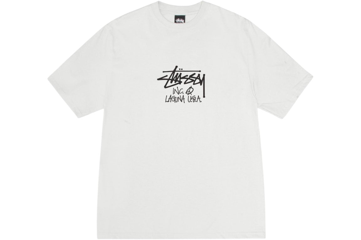 Stussy Laguna Usa Pigment Dyed Tee Natural