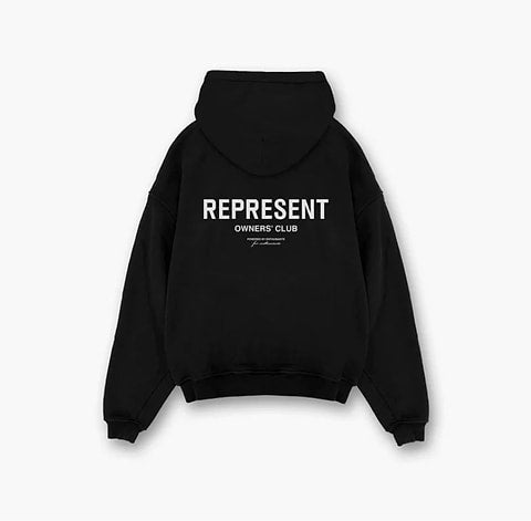 Represent Owner's Club Hoodie Black