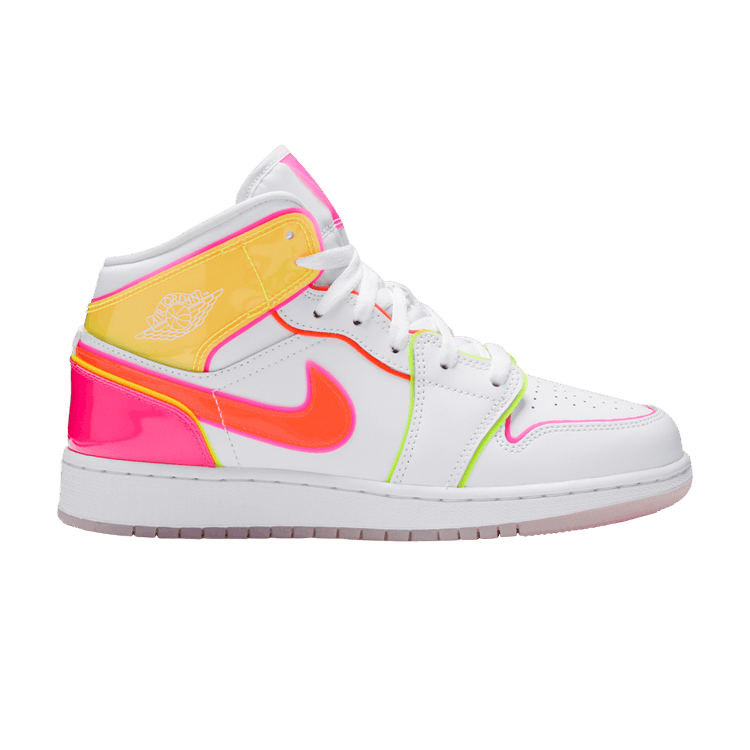 Jordan 1 Mid Edge Glow Gs