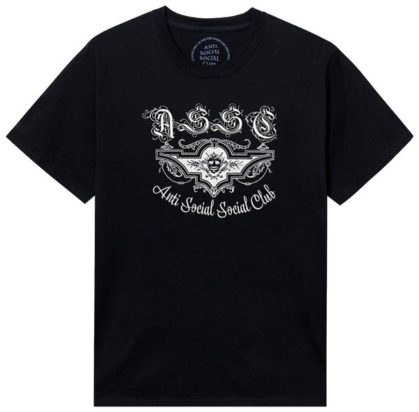 Anti Social Social Club X 2 Tone Feast Or Famine Tee 'black'
